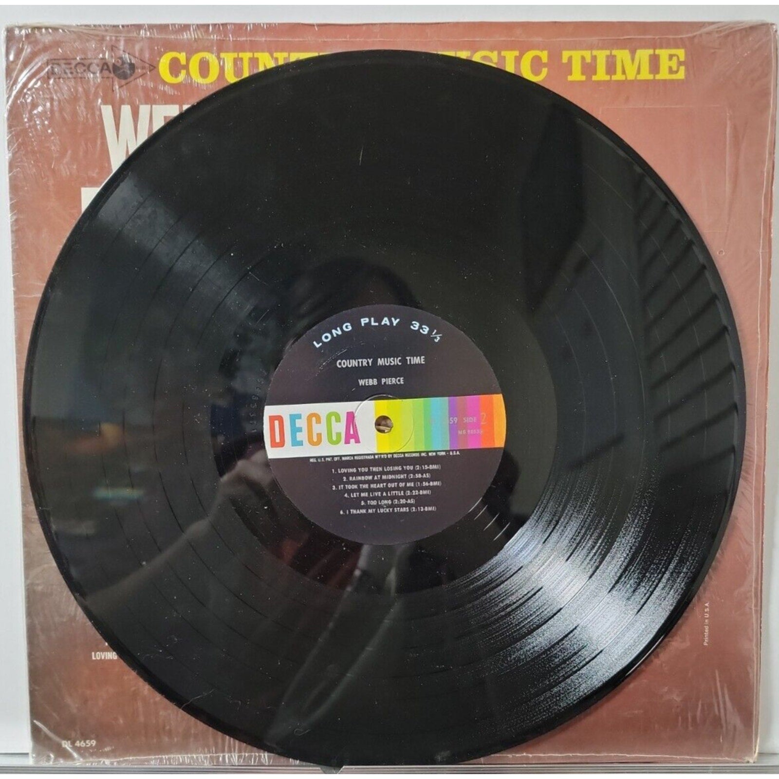 Webb Pierce – Country Music Time (Record)