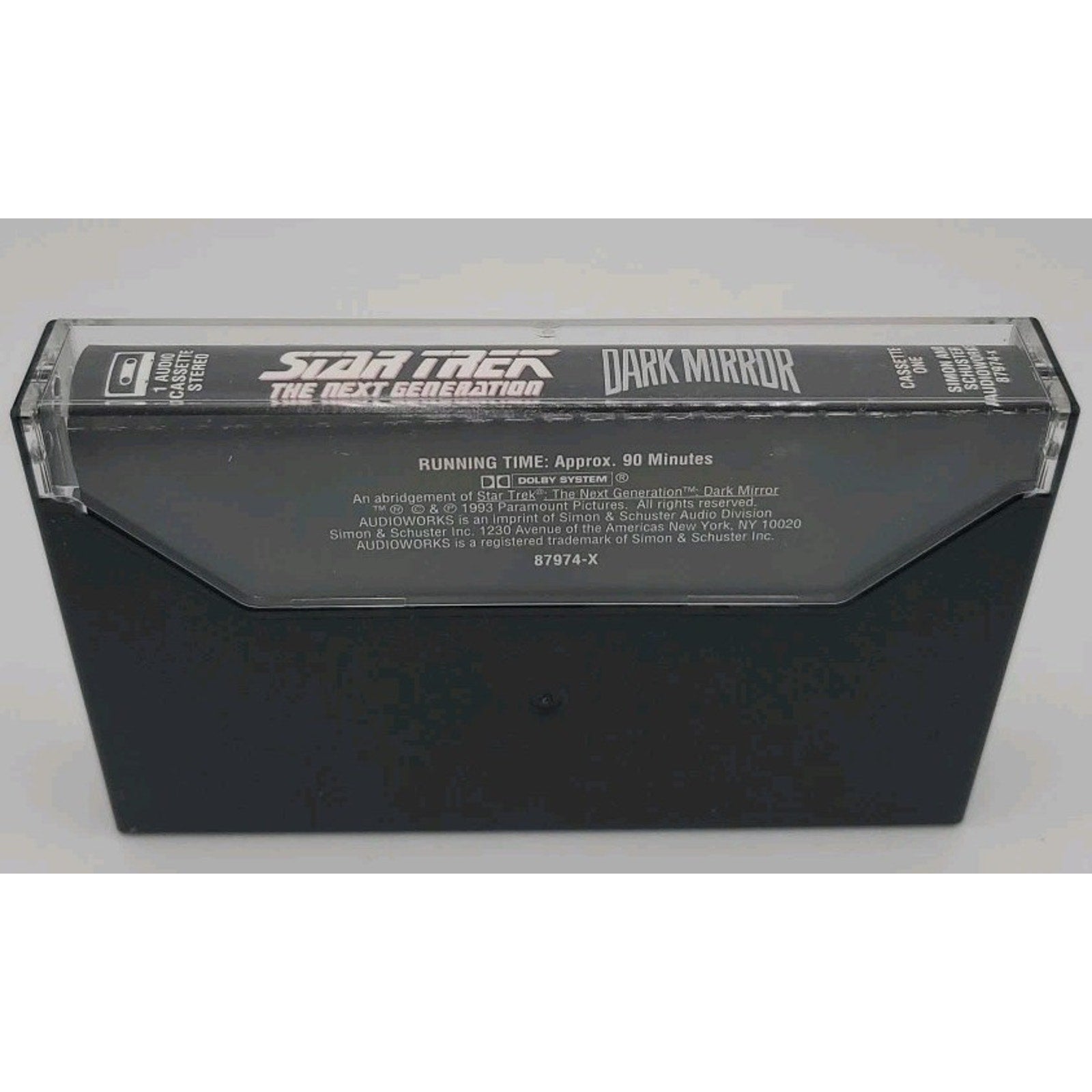 Star Trek The Next Generation Dark Mirror Cassettes