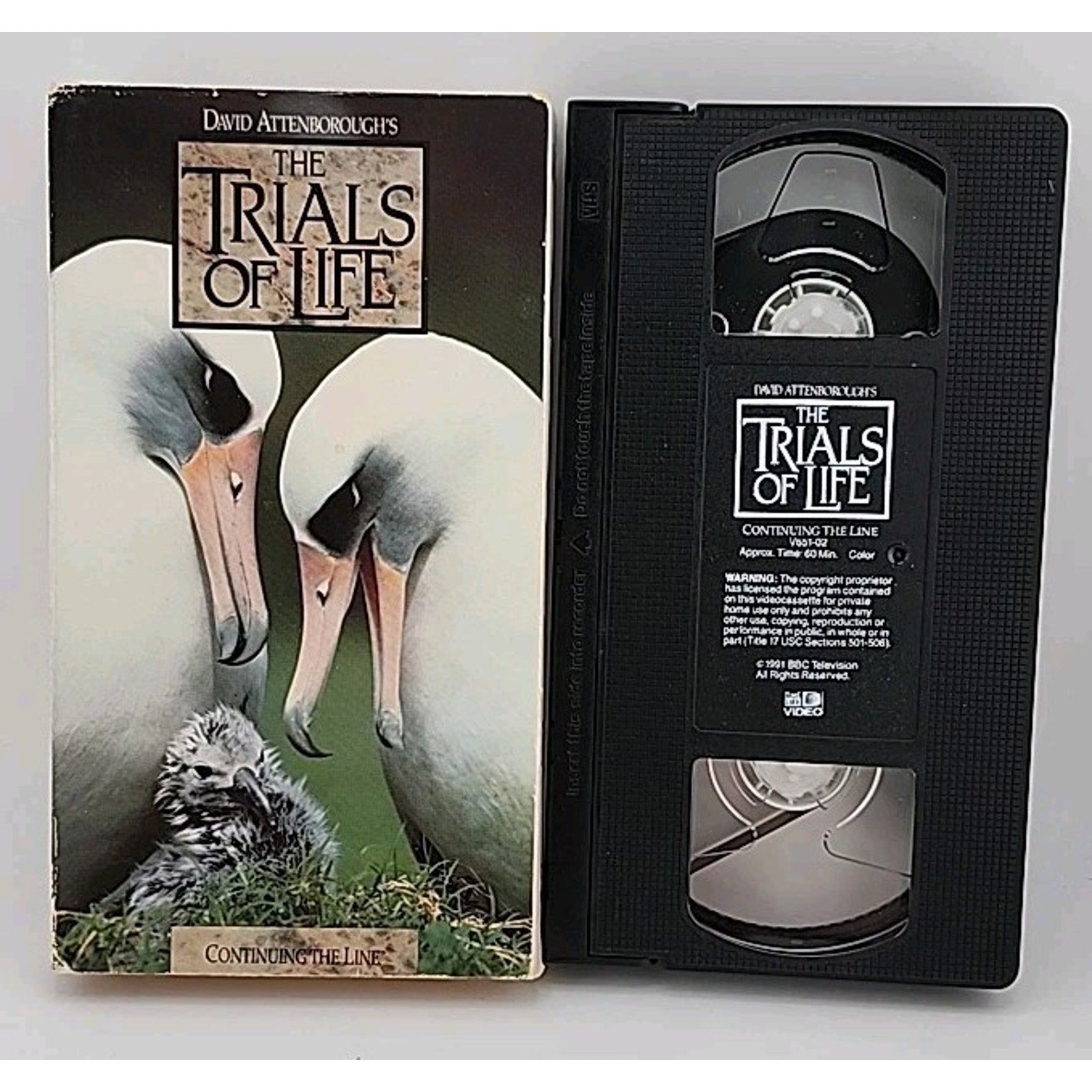 Trials of Life - Continuing the Line (VHS, 1993)