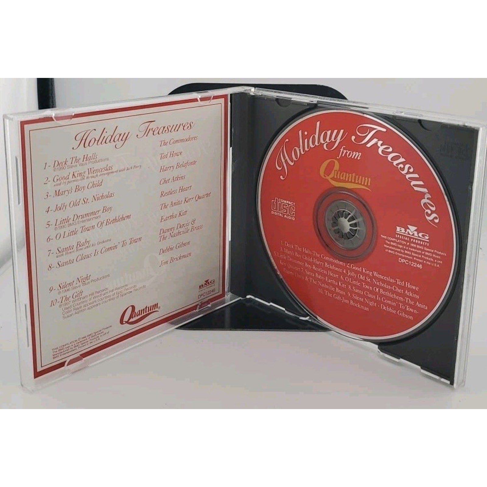Holiday Treasures - Happy Holidays From Quantum (CD, 1998)