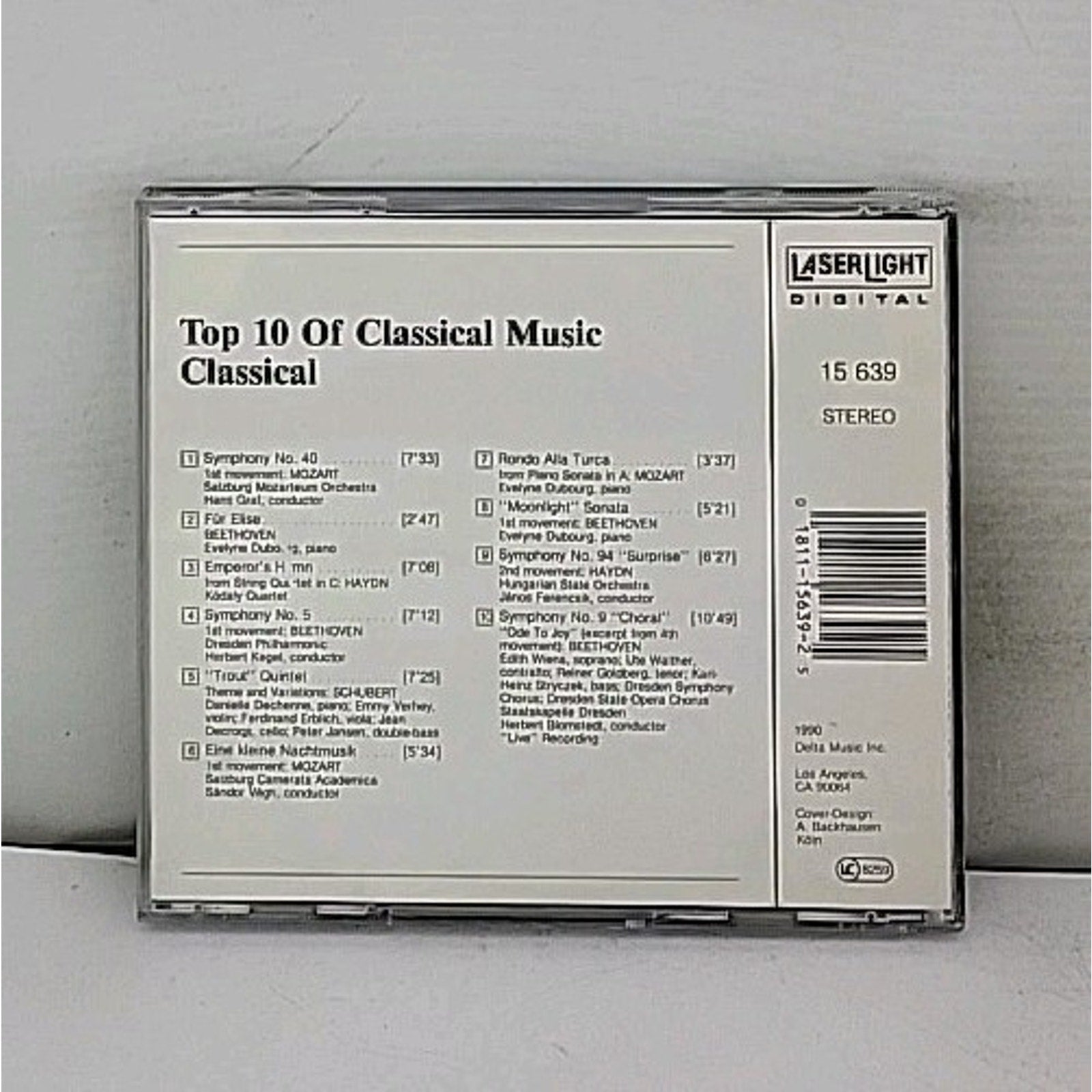 Top 10 of Classical Music Classical by Various (CD, 1990)