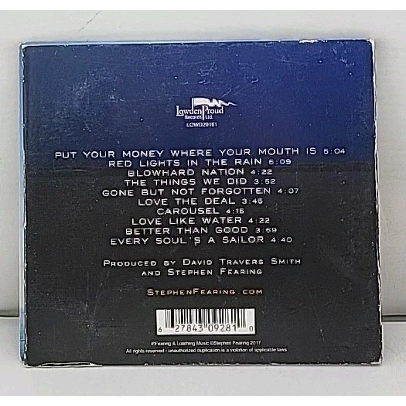 Every Soul's a Sailor by Stephen Fearing (CD, 2017)