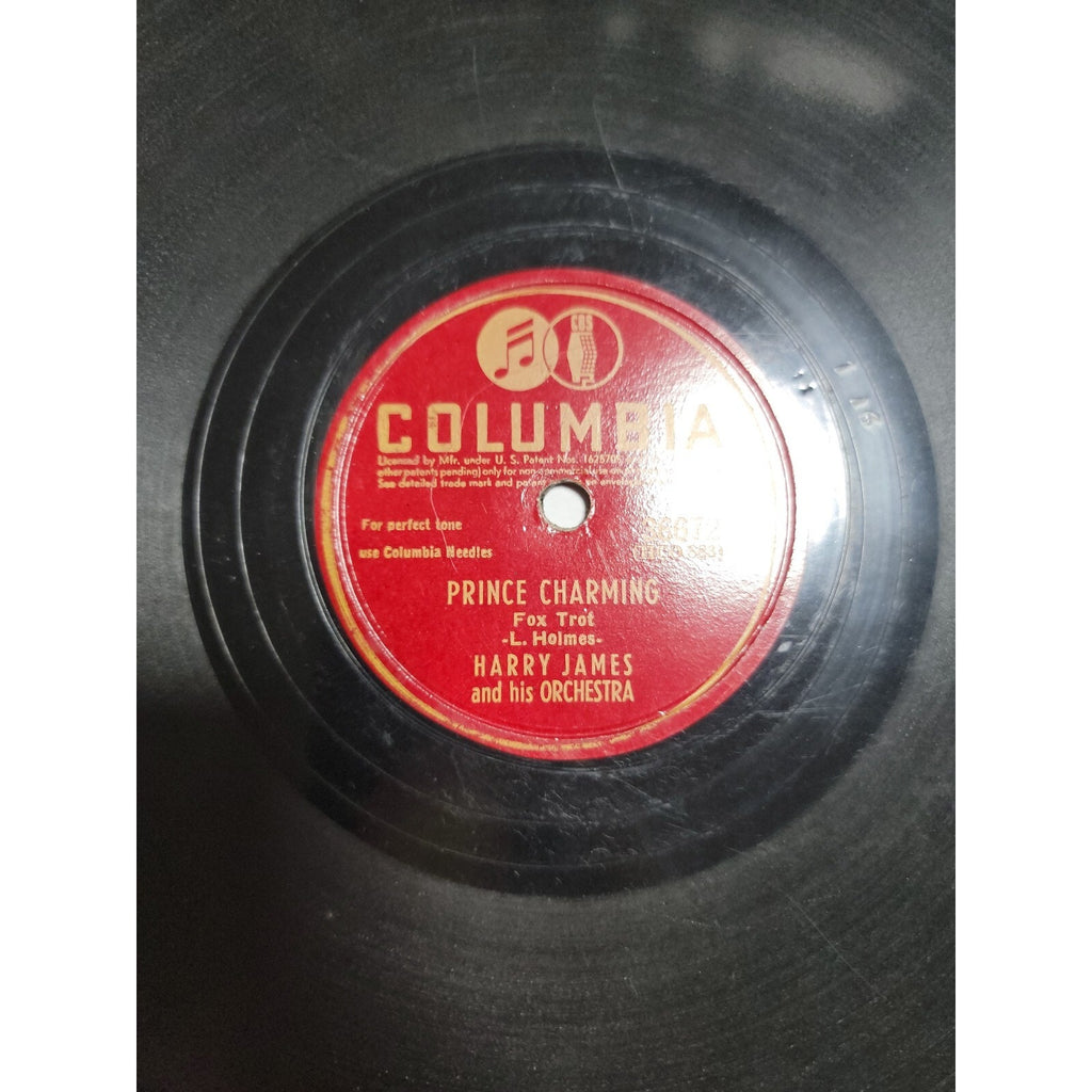 Prince Charming/Velvet Moon Fox Trot Harry James And His Orchestra Record