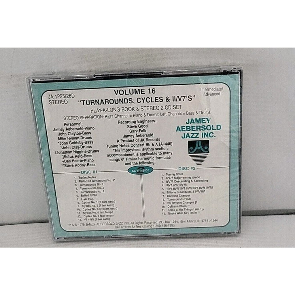 Turnarounds, Cycles & 2-5-7's by Various (CD, 2000) Volume 16 *Brand New*
