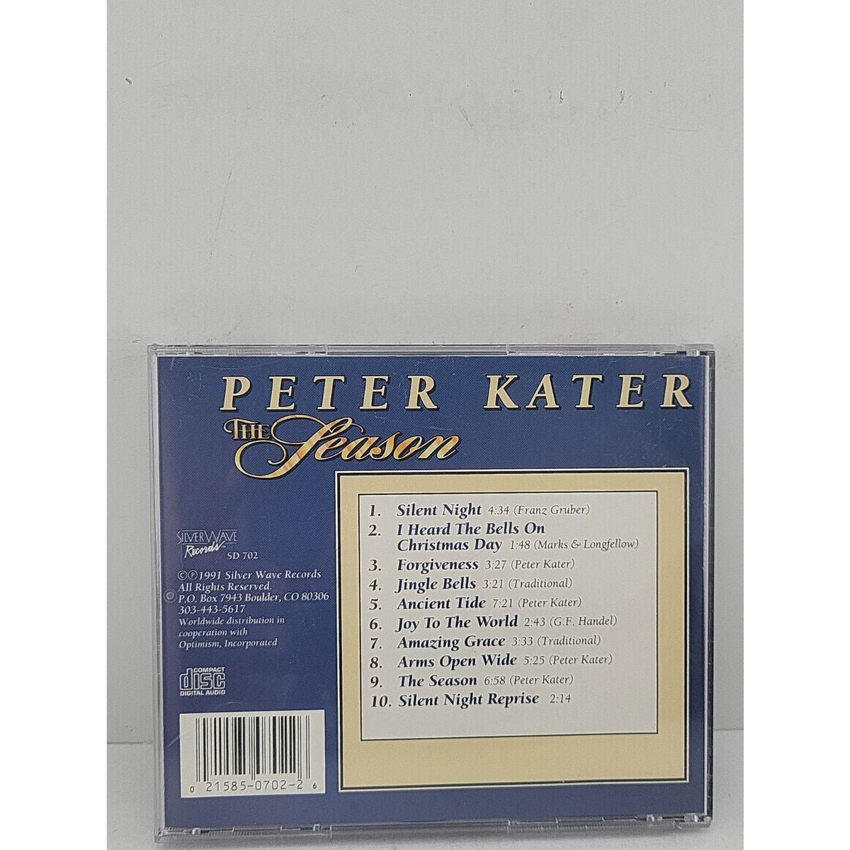 Season by Peter Kater (CD, 1992)