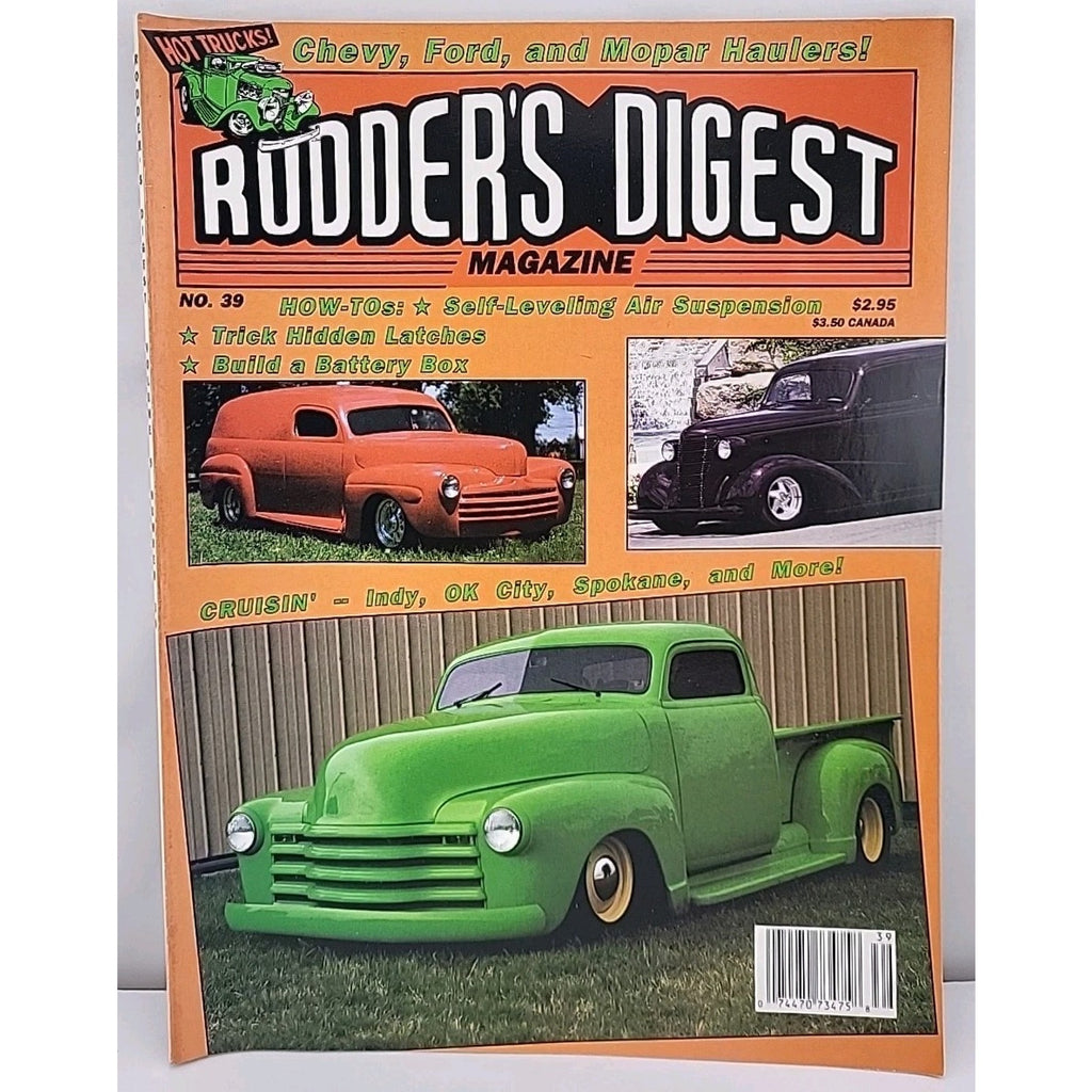 Rodder's Digest Magazine November/December 1990 Volume 9 Number 39