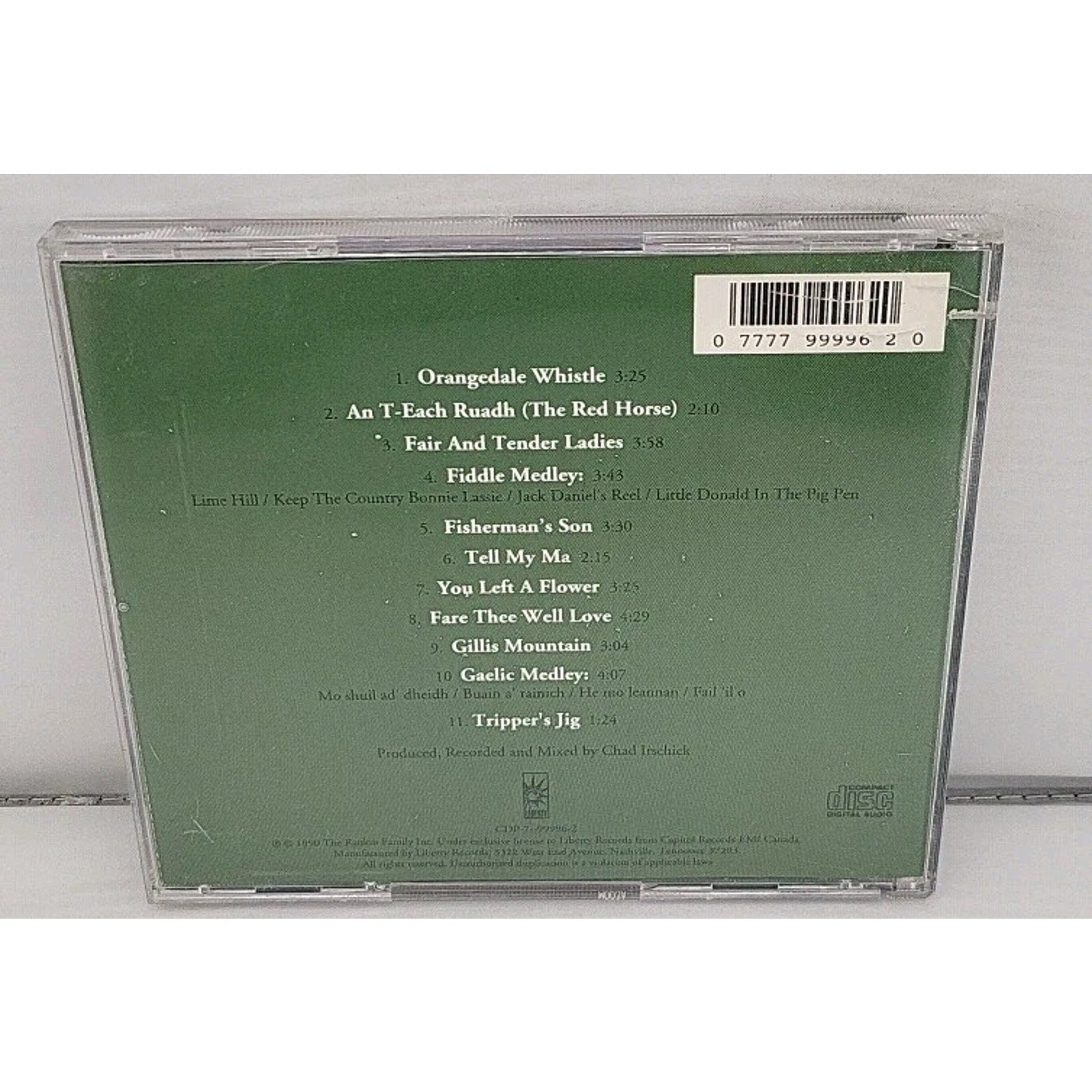 Fare Thee Well Love by The Rankin Family (CD, Nov-1992, Liberty (USA))