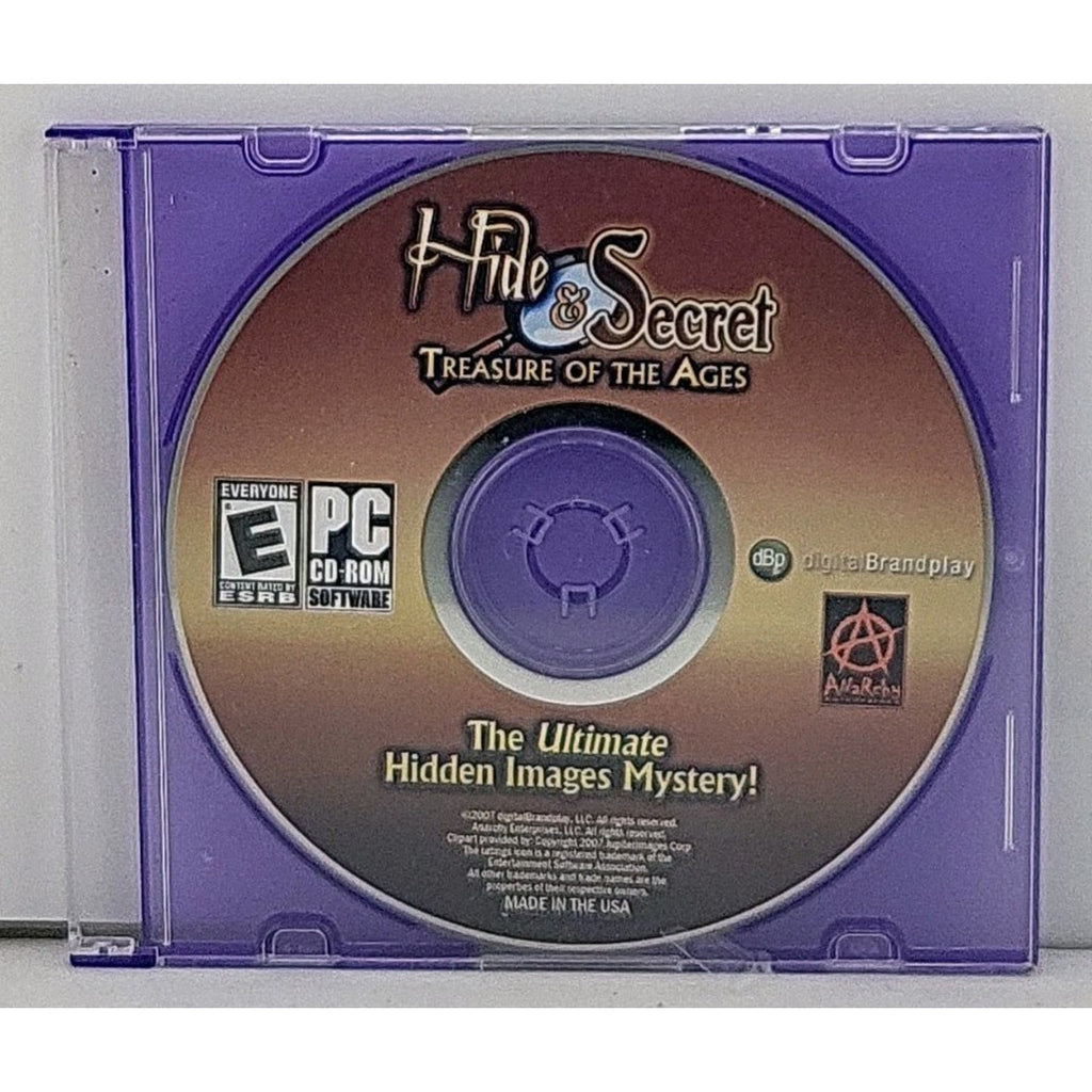 Hide & Secret (PC, 2007) *Disc Only*