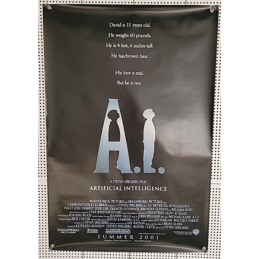 A.I. Artificial Intelligence - Original DS Movie Poster 27x40 D/S