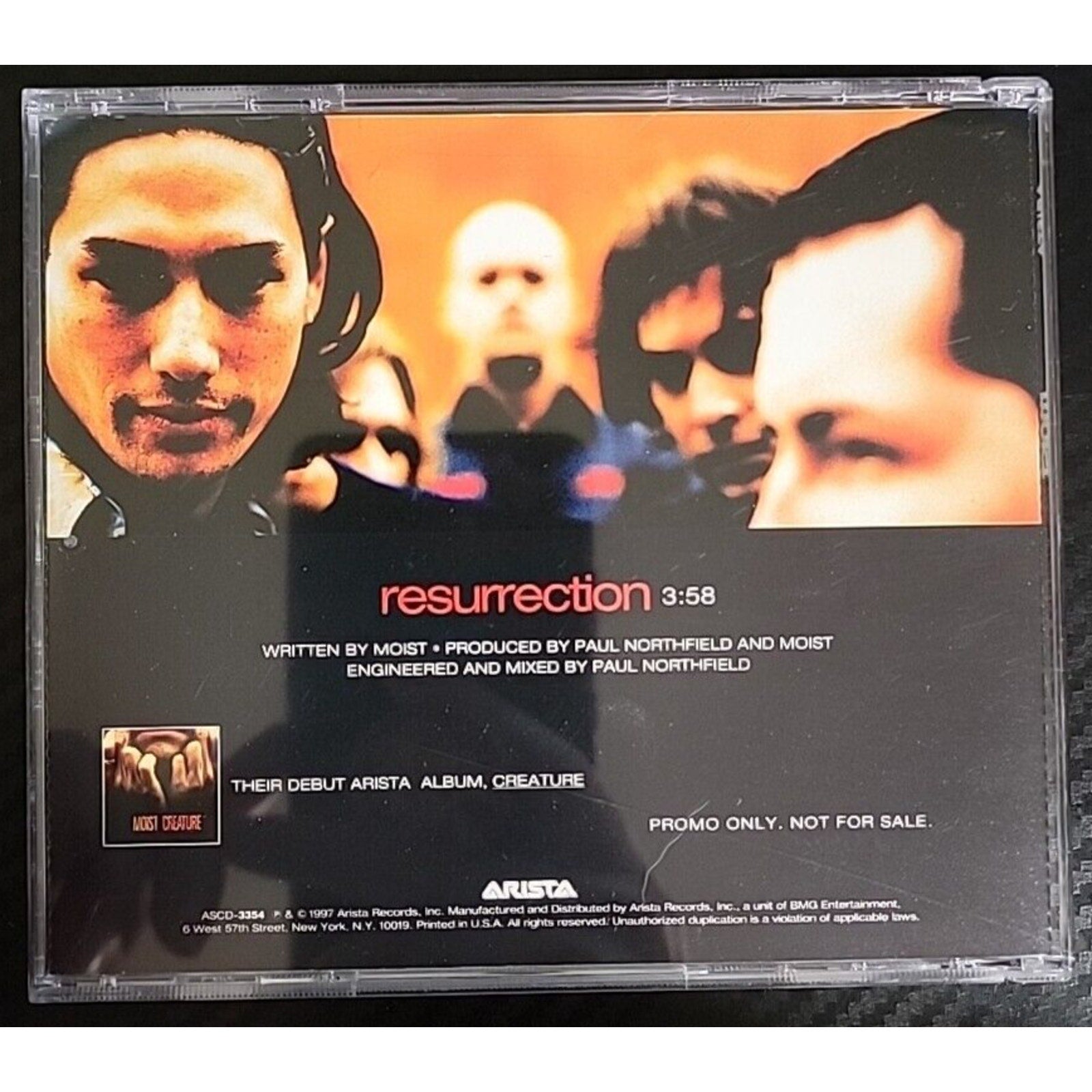 Moist Ressurrection Single (CD)