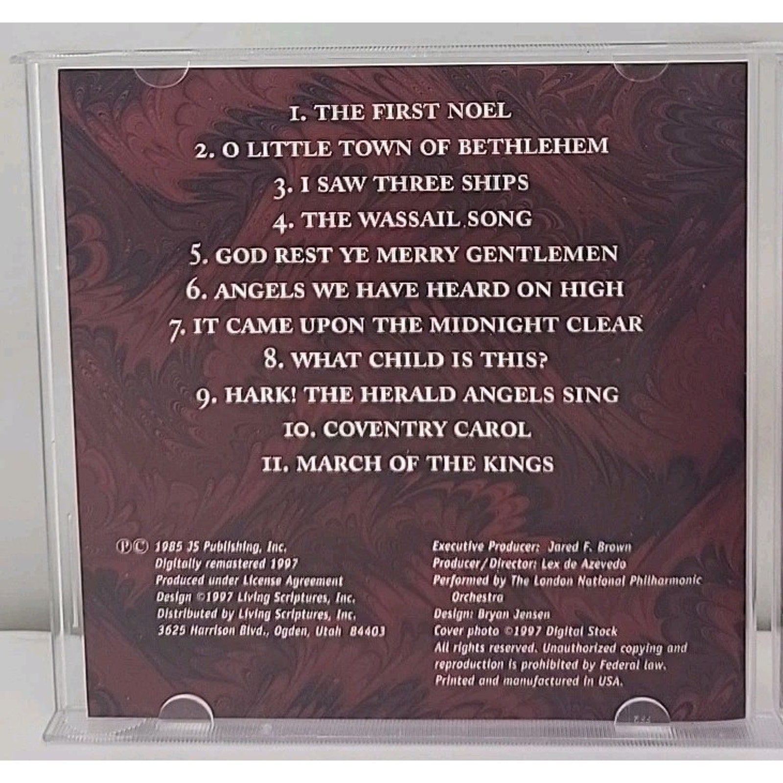 Mormon Hymn Classics Vol 5 CD London Philharmonic Lex De Azevedo
