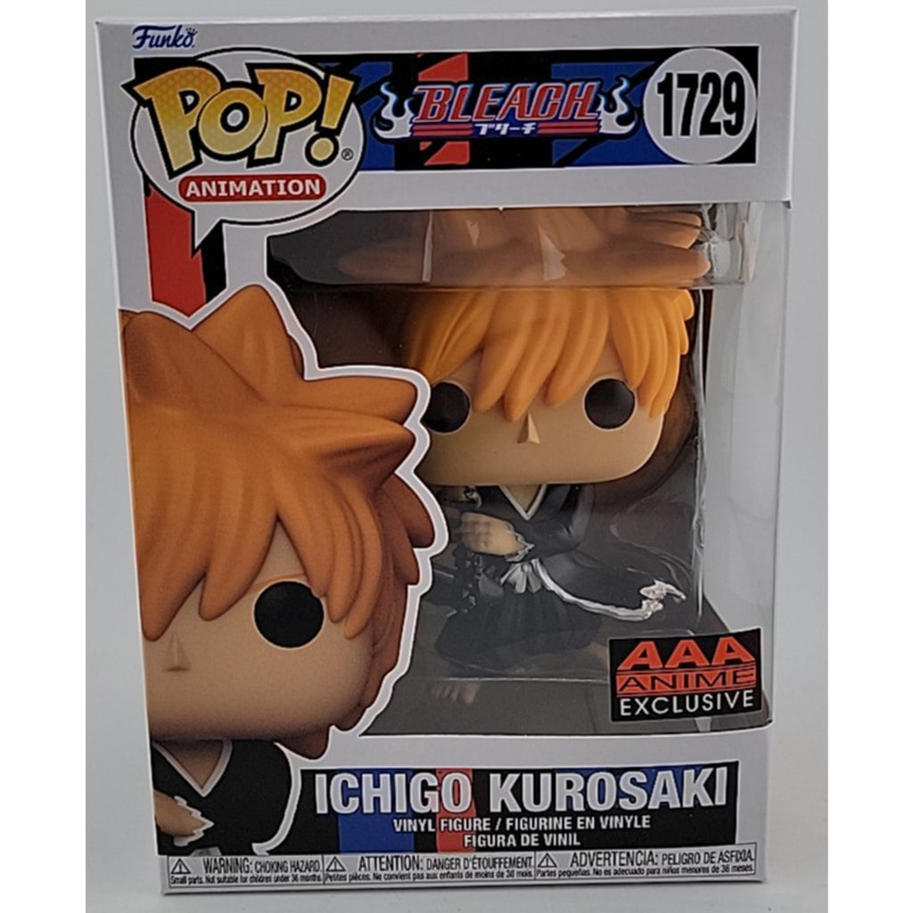 Funko Pop! Vinyl: Bleach - Ichigo Kurosaki - AAA Anime (Exclusive) #1729 4" Tall
