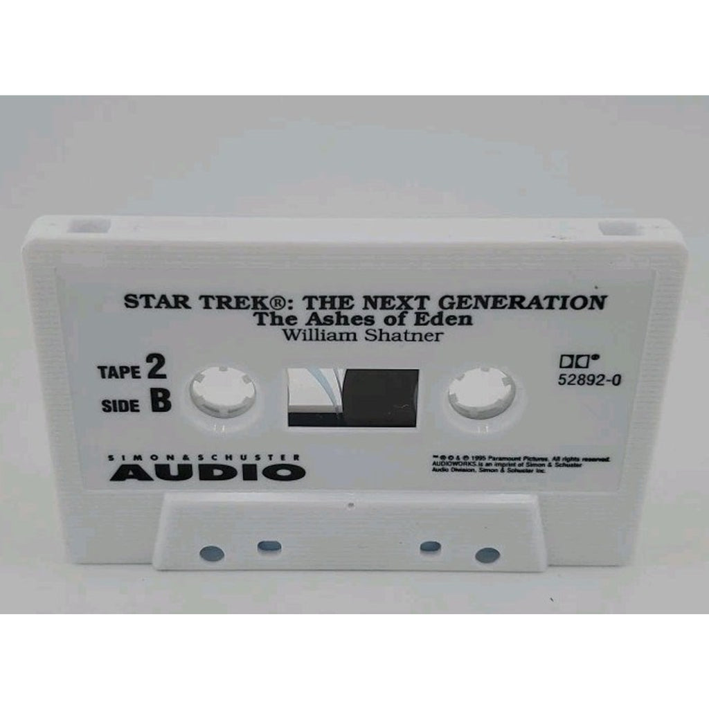 Star Trek The Ashes of Eden 1995 William Shatner 2 Cassette
