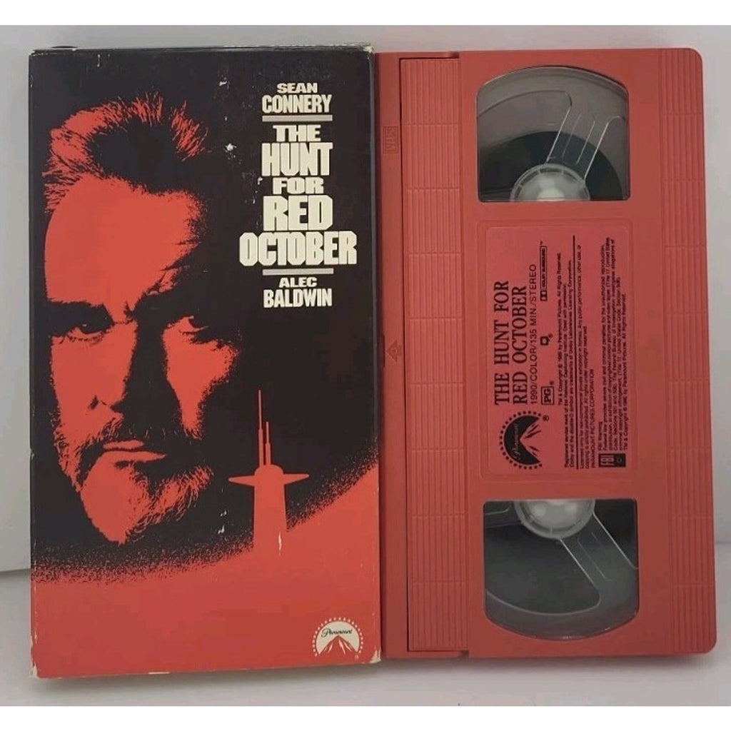 The Hunt for Red October (VHS, 1990) *Red Tape*