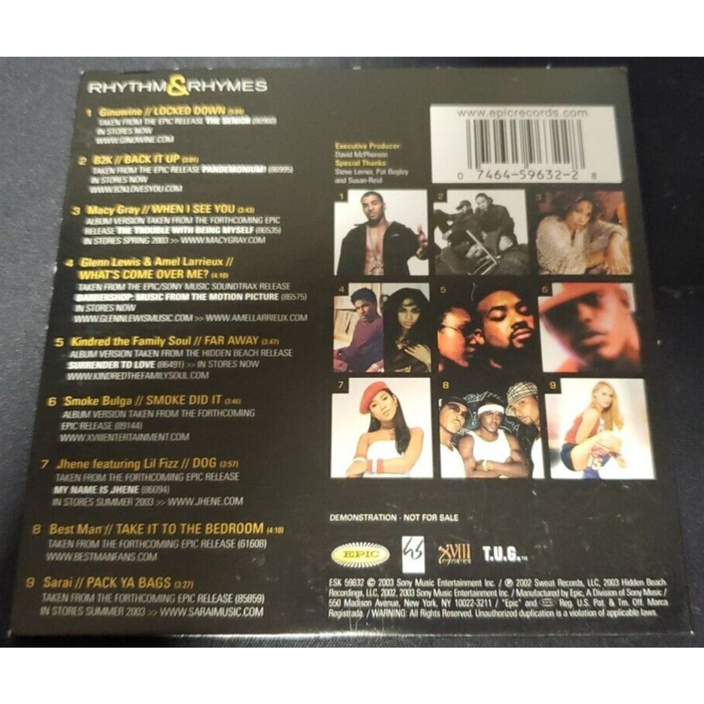 Epic Rhythm & Rhymes - PROMO (CD)