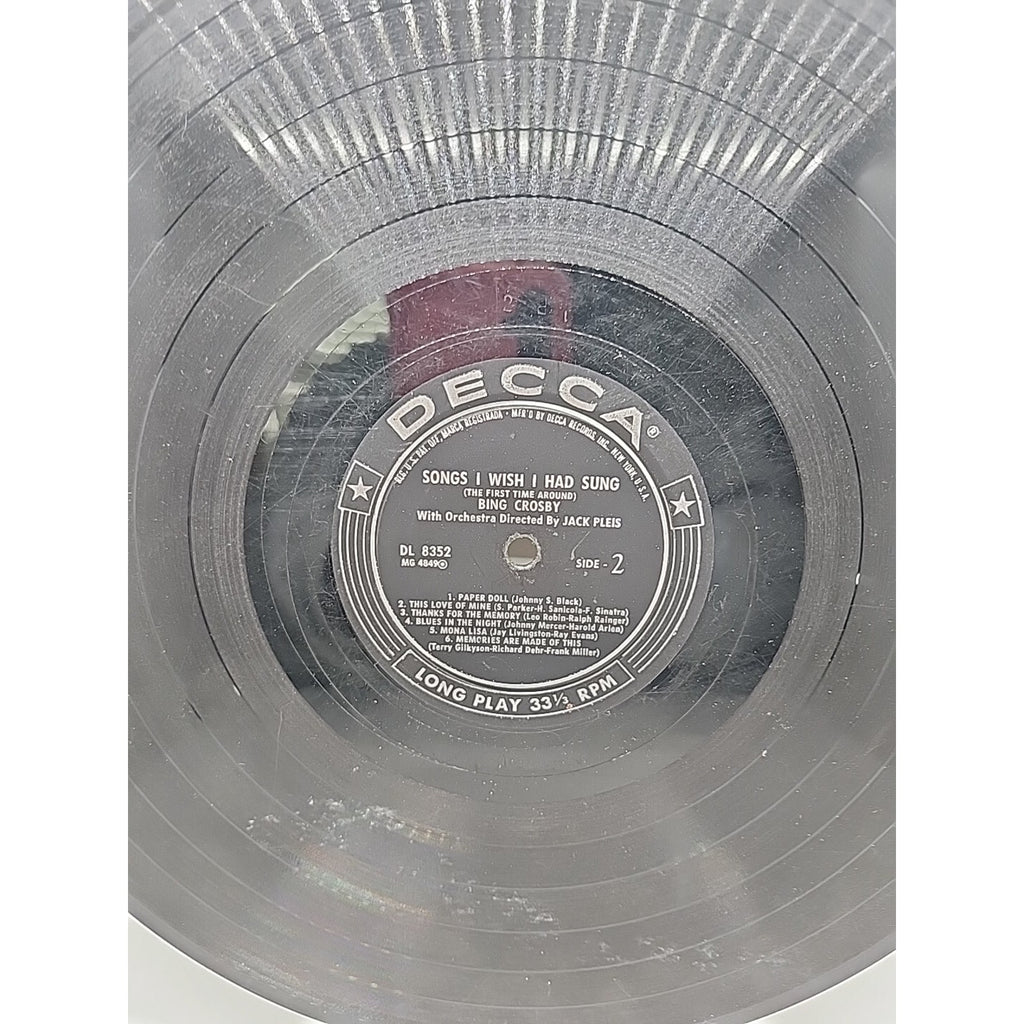 Big Crisby Songs I Wish I Had Sung (Record)