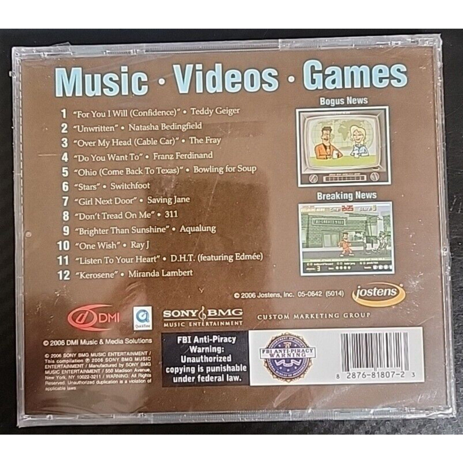 06 Hear The Years Jostens (CD) *Brand New*