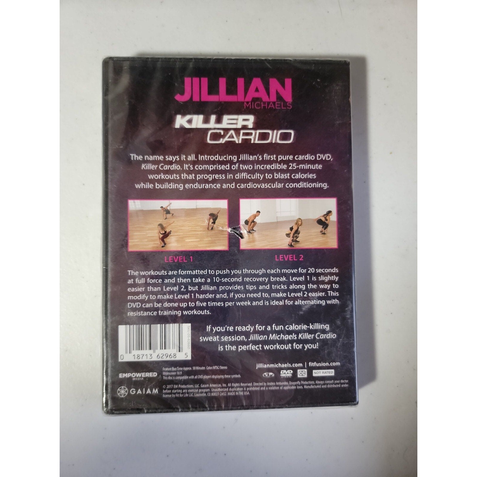 Killer Cardio - Jillian Michaels (DVD)