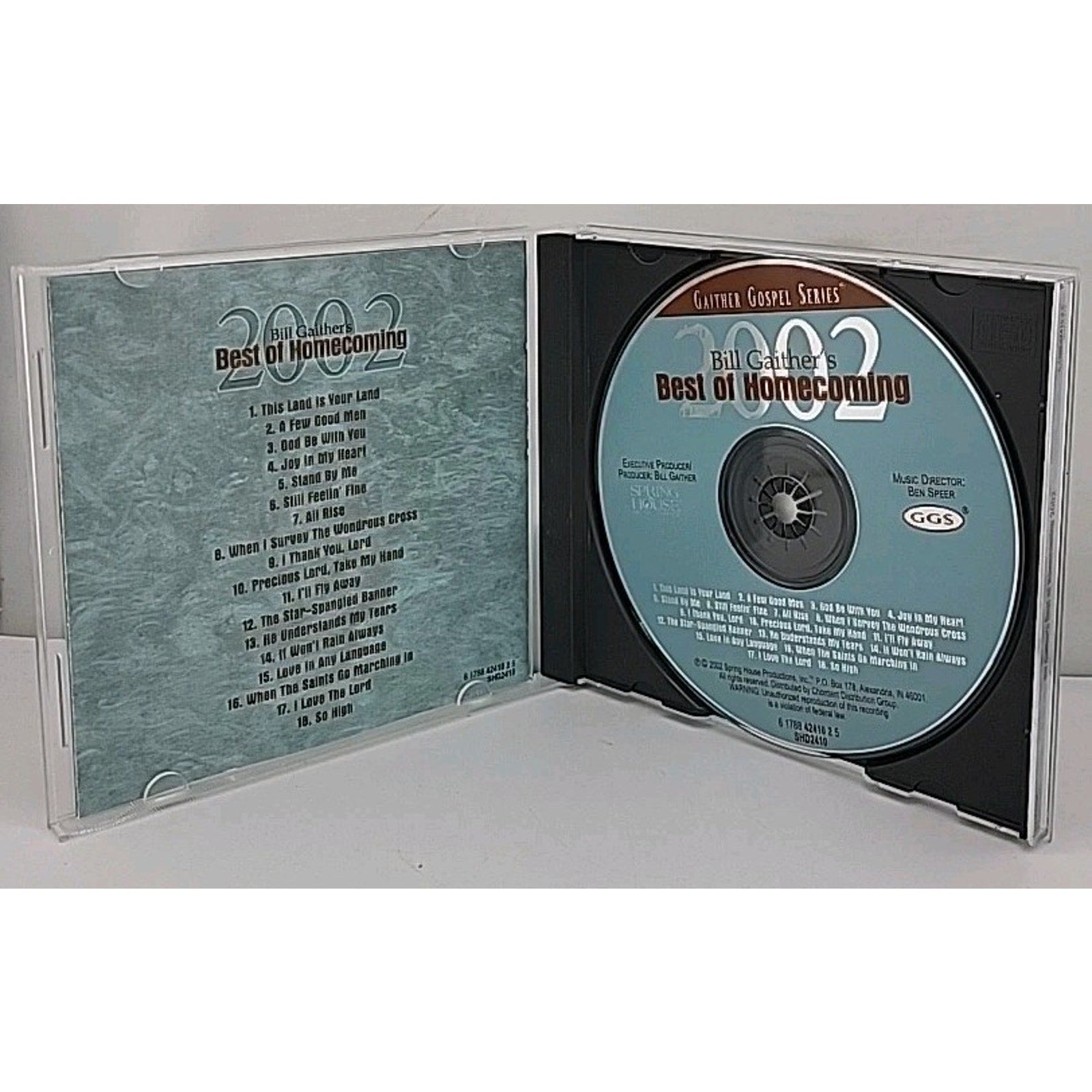Best of Homecoming 2002 by Bill Gaither (CD, 2002)