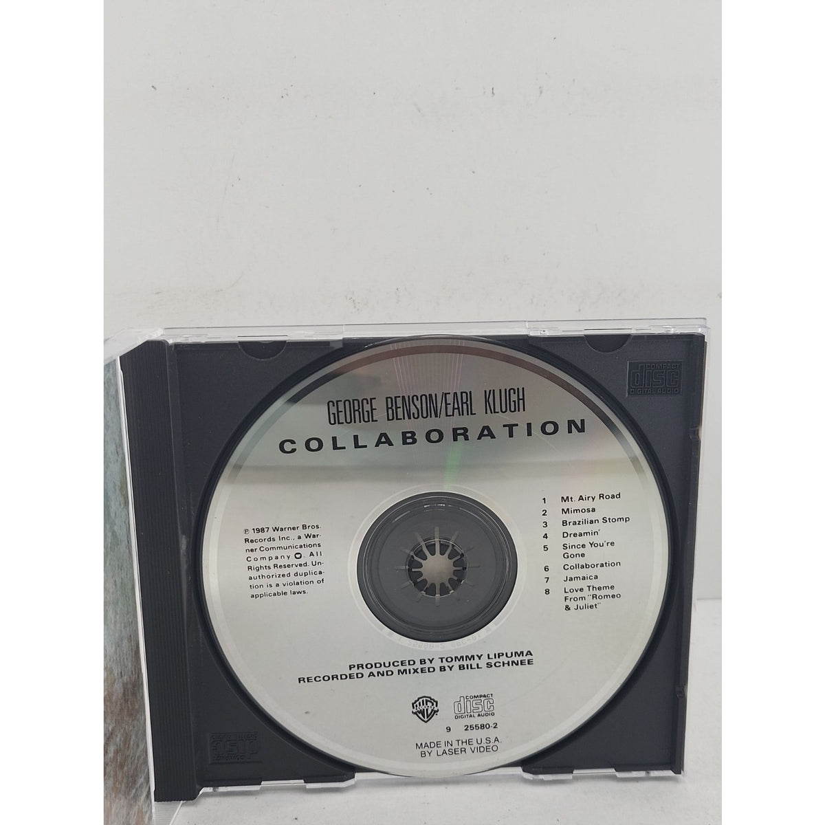 Collaboration by Benson/Klugh (CD, 1987)