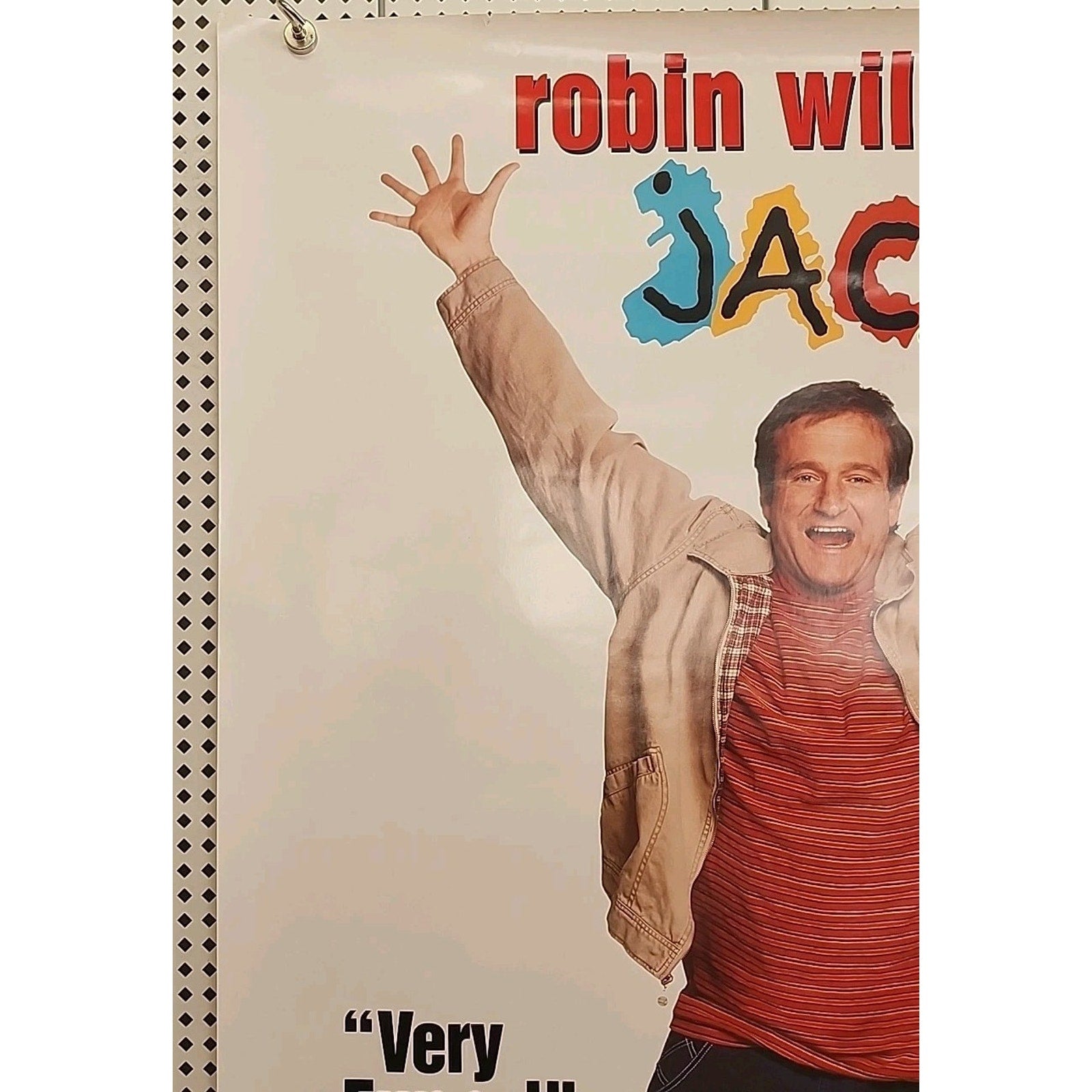 Jack Movie Poster Original Rolled 26x40 Robin Williams Promo
