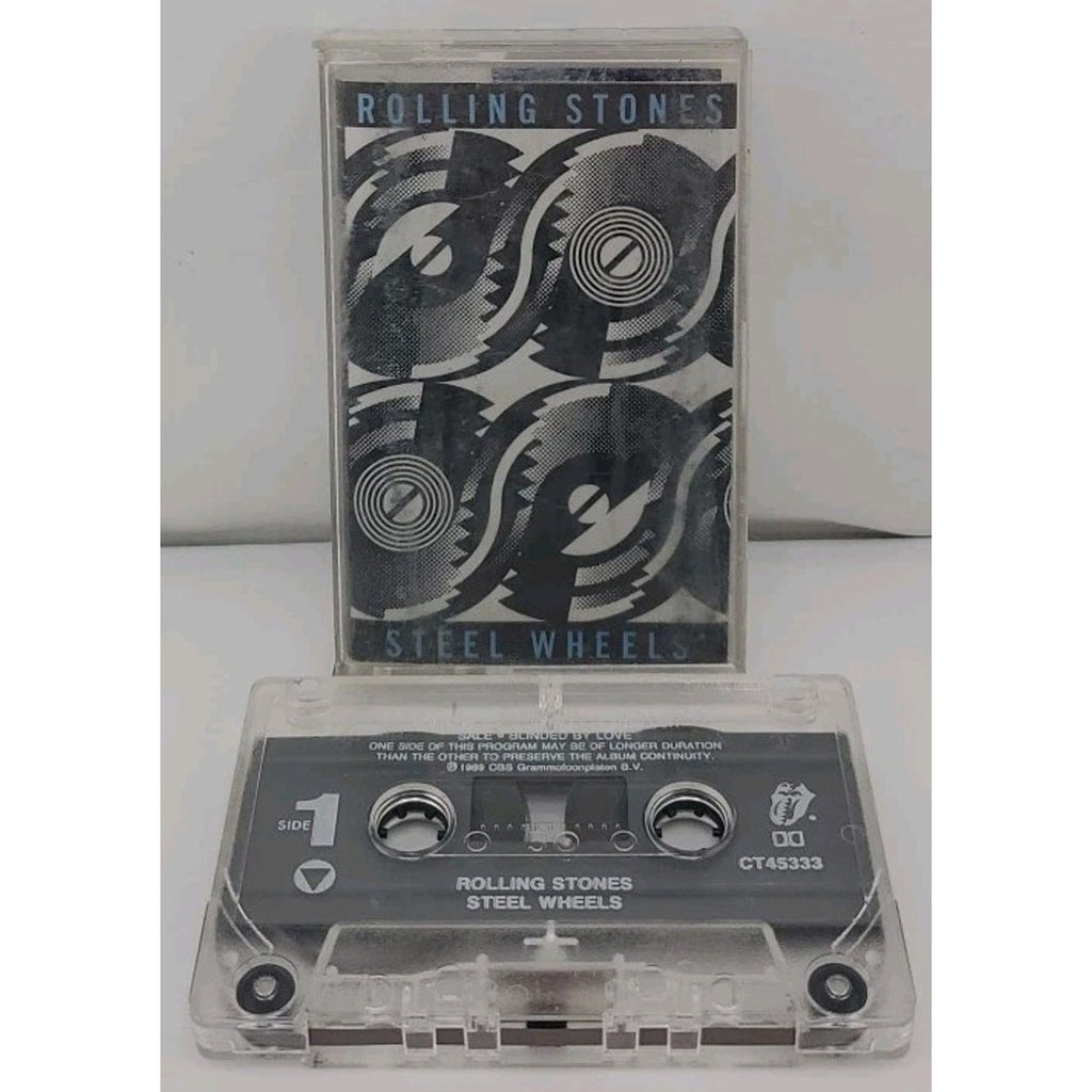 Rolling Stones - Steel Wheels - 1989 Cassette Album CBS Records USA Rock Pop