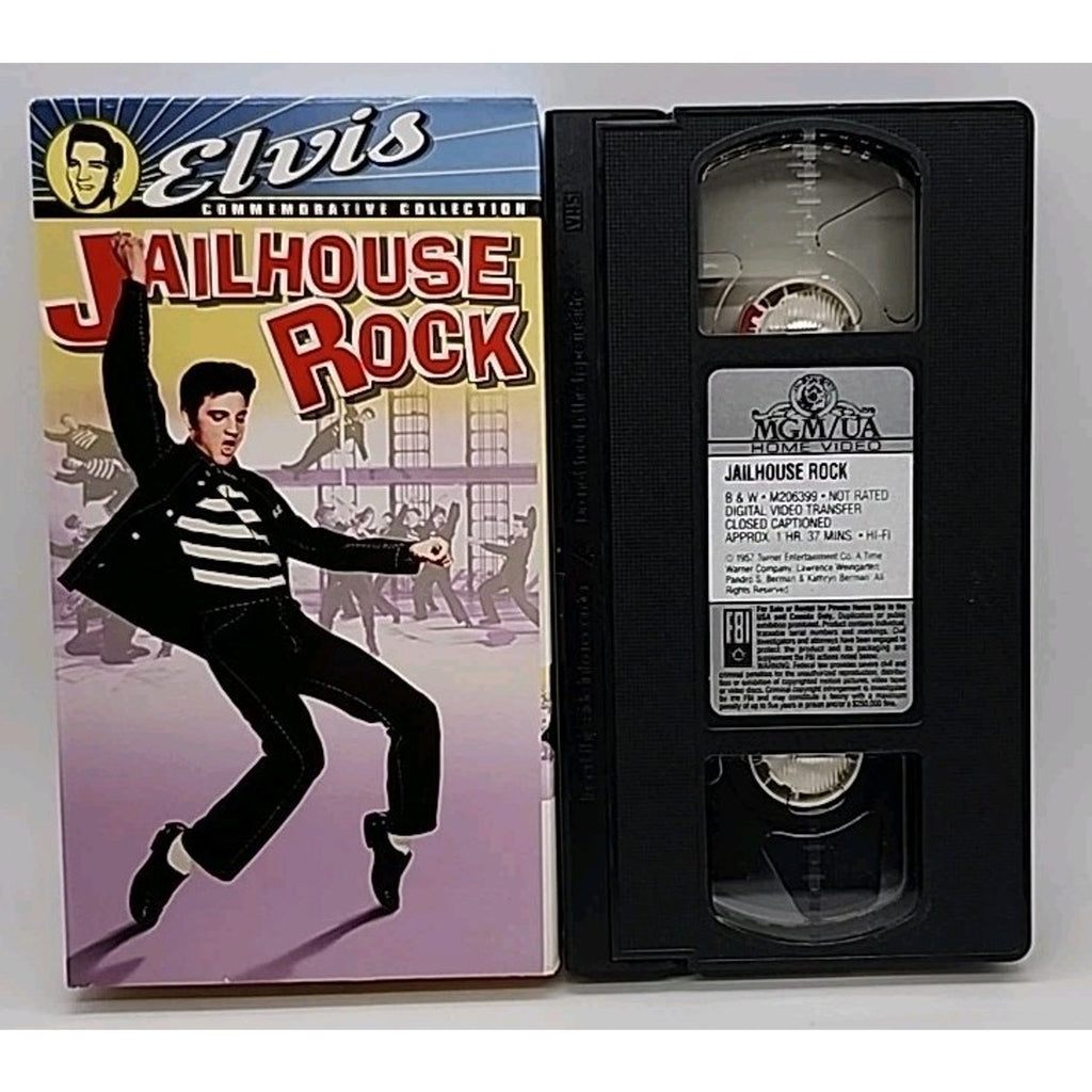 Elvis Jailhouse Rock (VHS, 1997, Includes Original Theatrical Trailer)