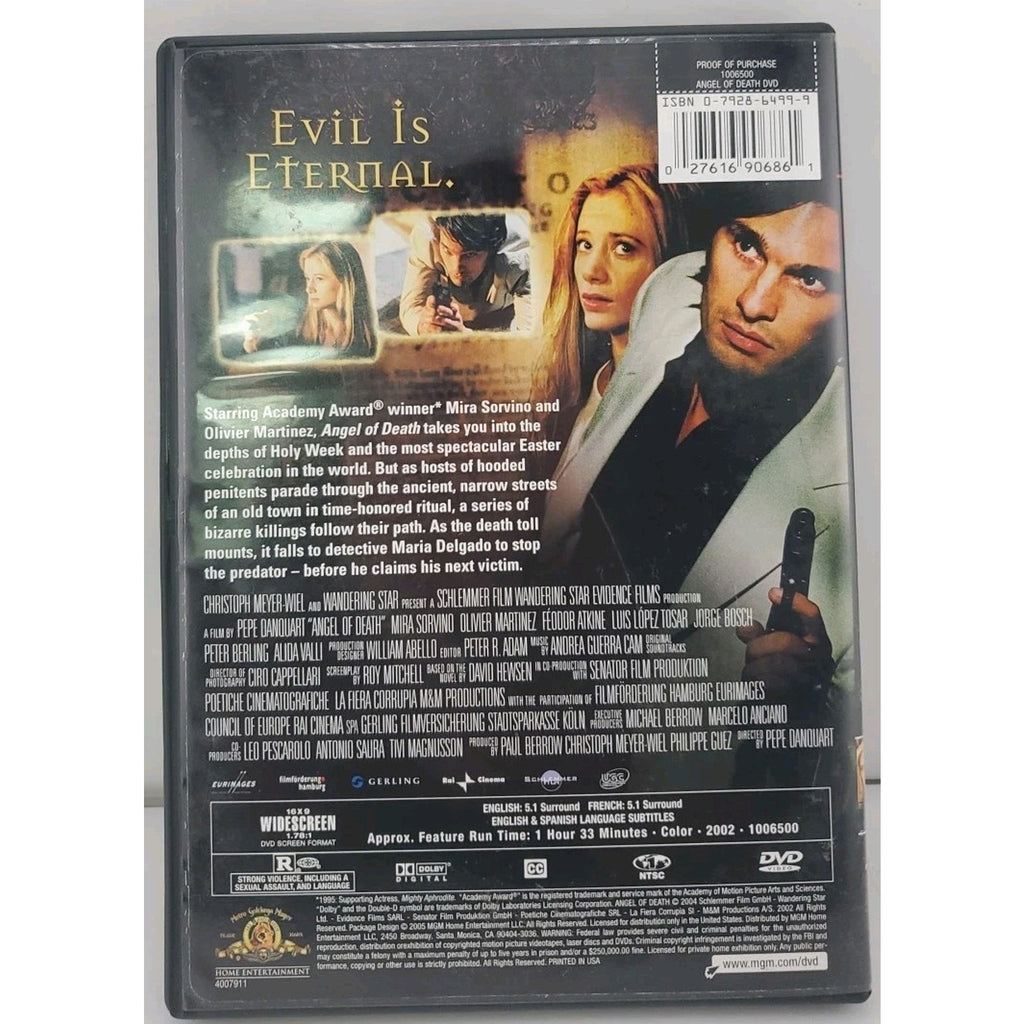 Angel of Death (DVD, 2005)
