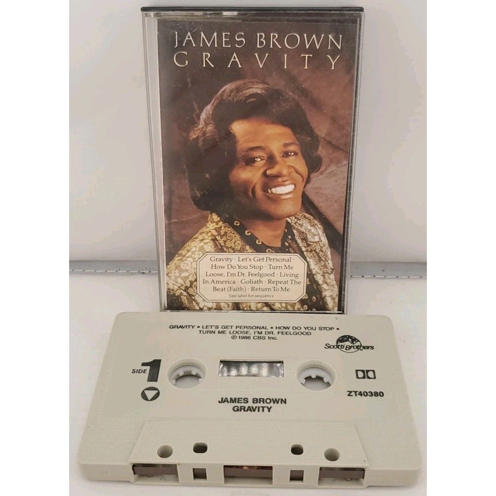 James Brown Gravity Cassette