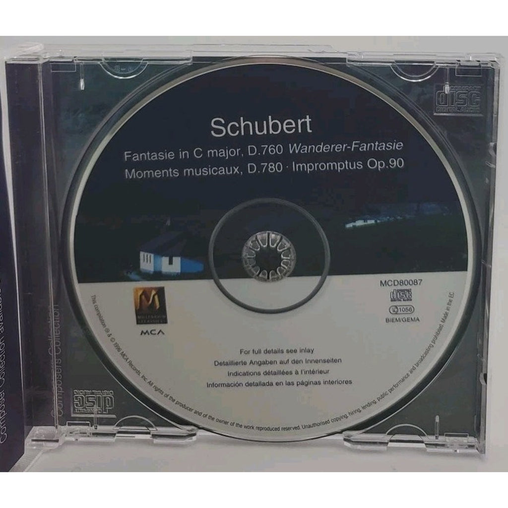 Schubert Wanderer Fantasy Impromptus Op.90 Badura-skoda Cd