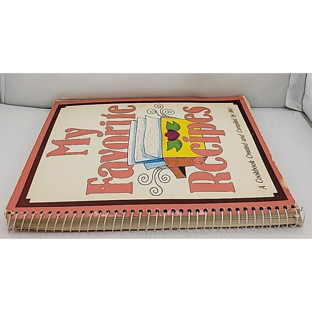My Favorite Recipes Cookbook Created Compiled by Me! w/ Handwritten Recipes
