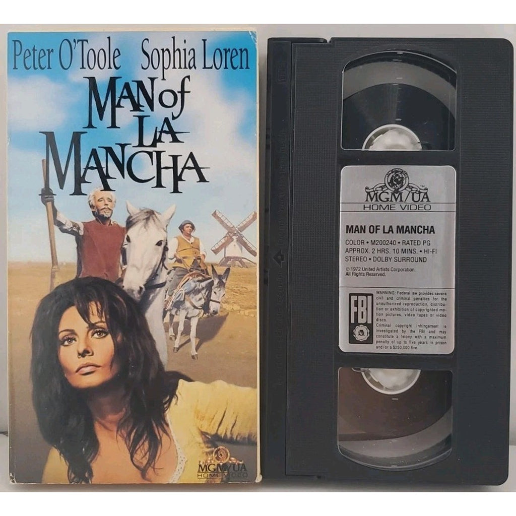 Man of La Mancha (VHS, 1991)