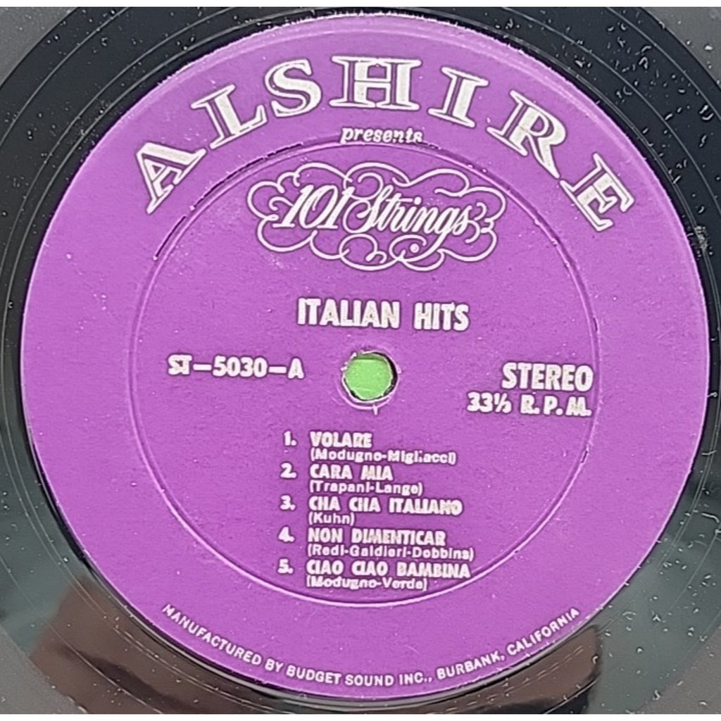 101 Strings Italia Con Amore From Italy With Love (Record)