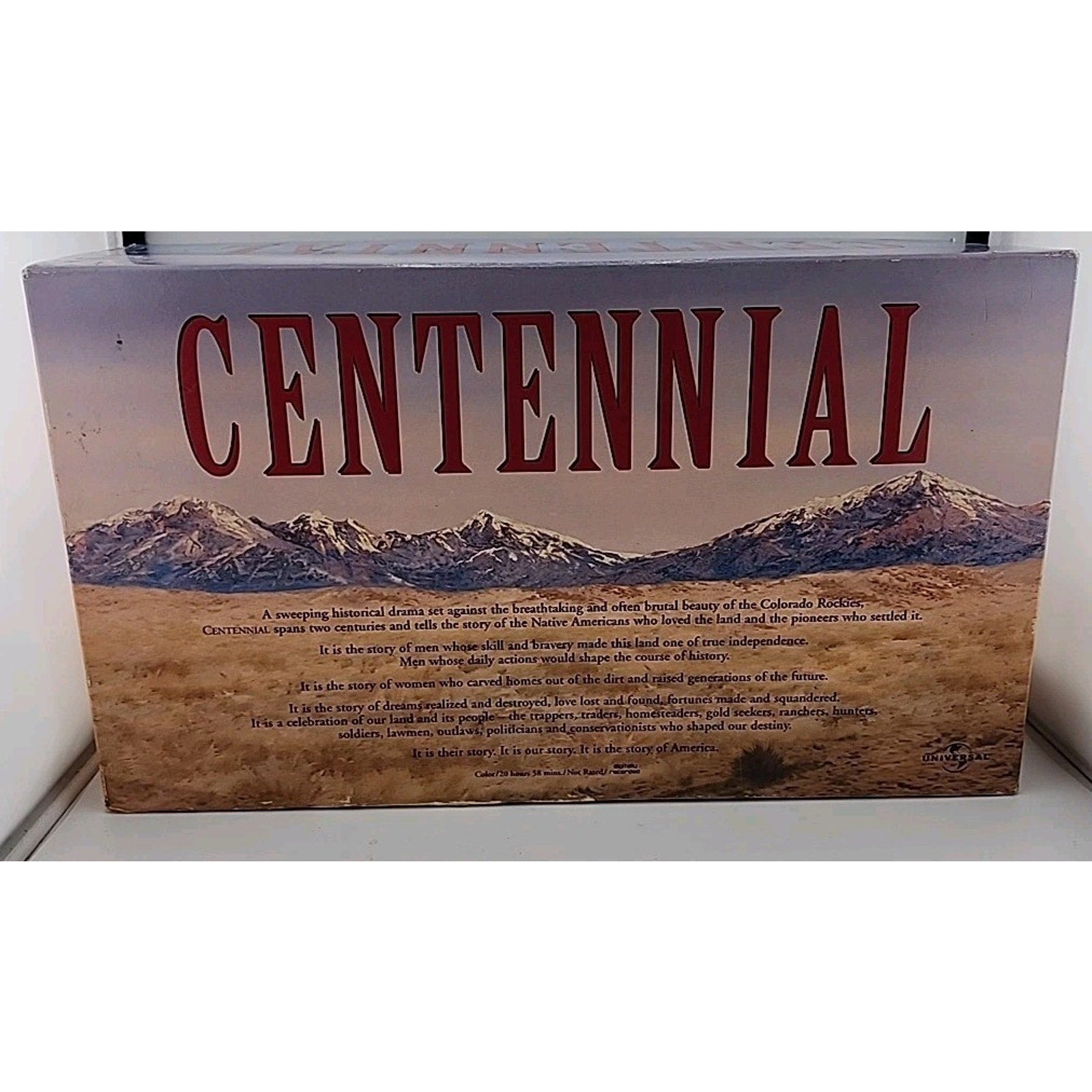 Centennial (VHS, 1997, 12-Tape Set)