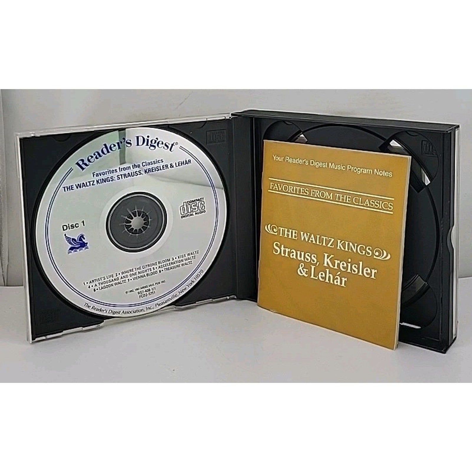 Reader’s Digest Music CD’s, Favorites From The Classics/The Waltz Kings