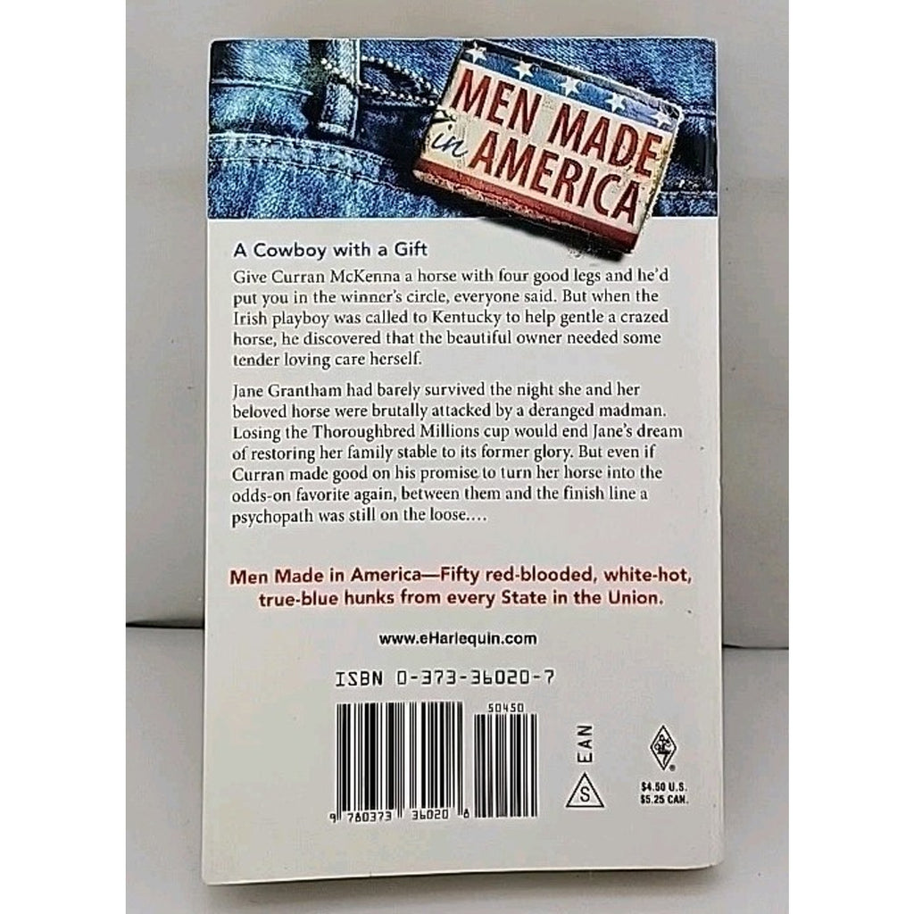 Mysterious Stranger by Patricia Rosemoor Men Made in America Kentucky Paperback