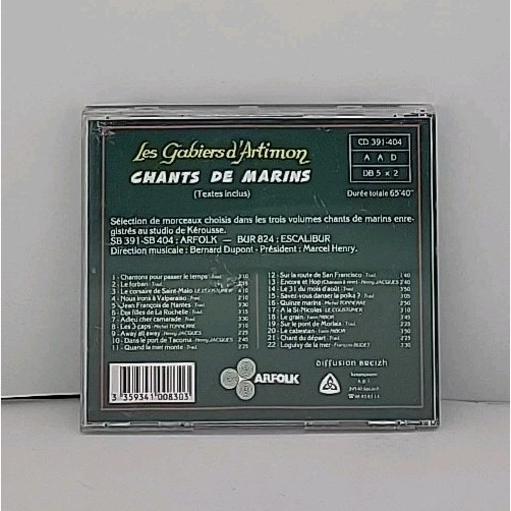 Chants De Marins - Les Gabiers d'Artimon CD