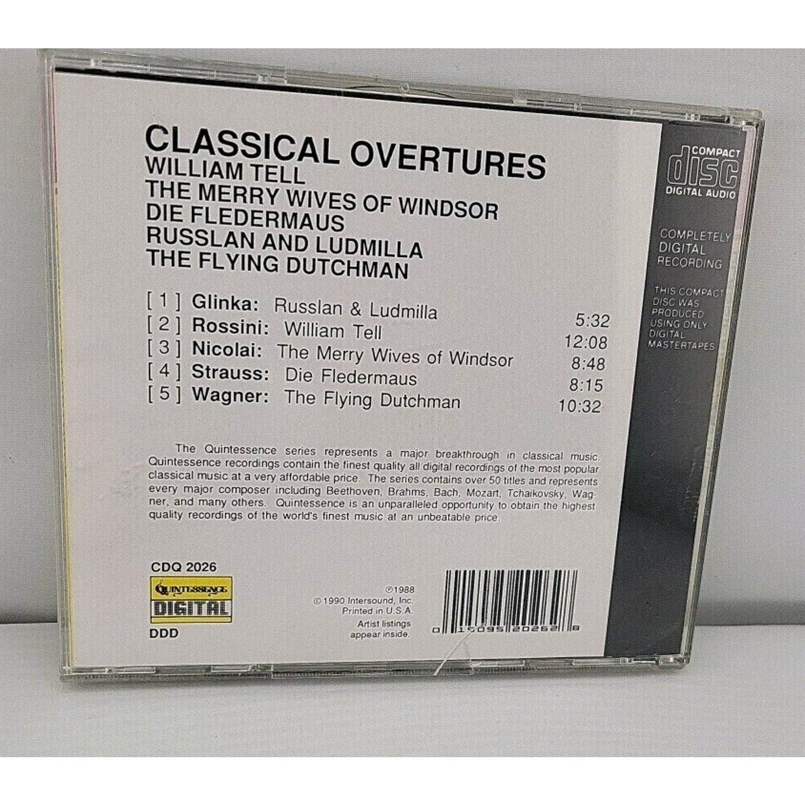 Classic Overtures CD