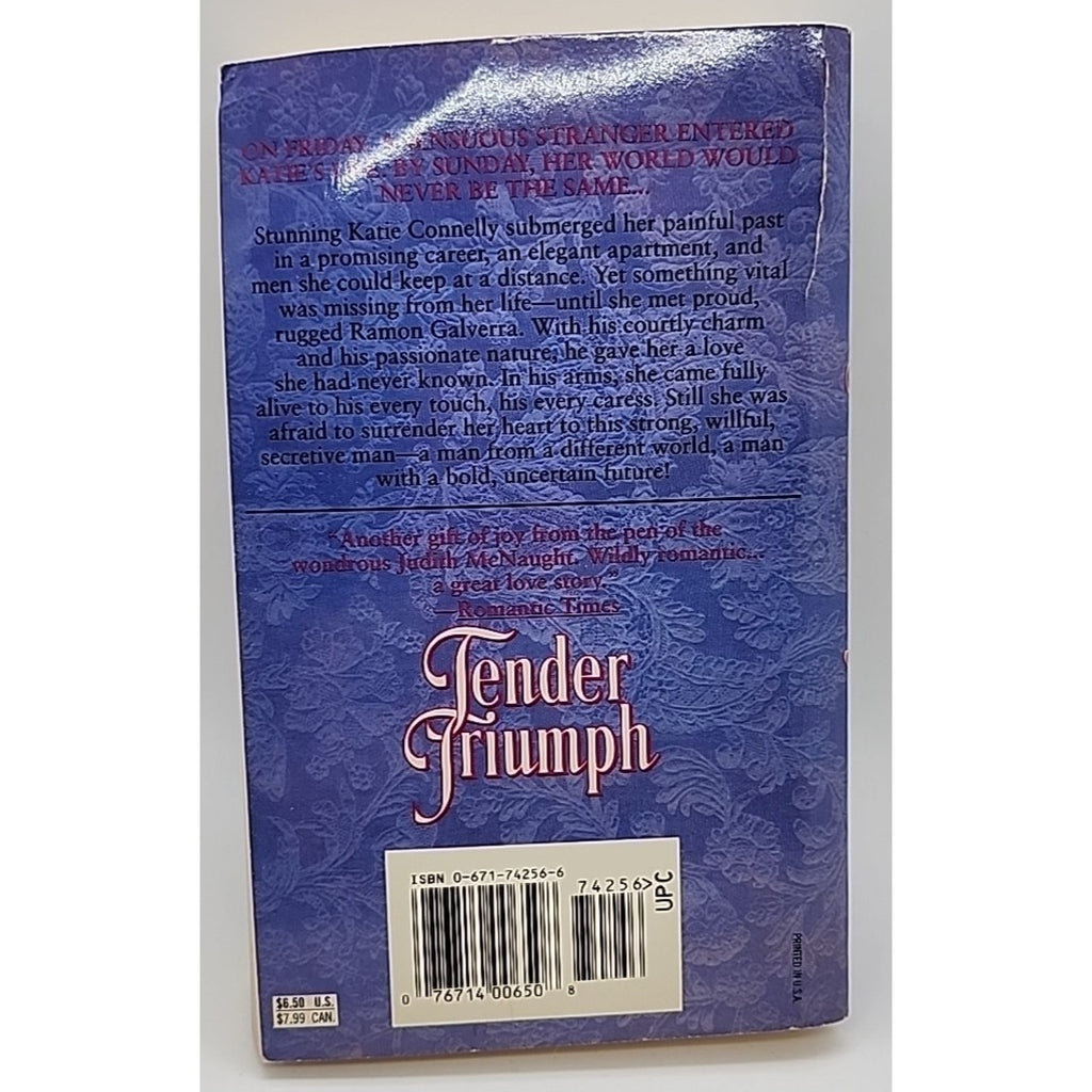 Tender Triumph by Judith McNaught (1991, Mass Market)