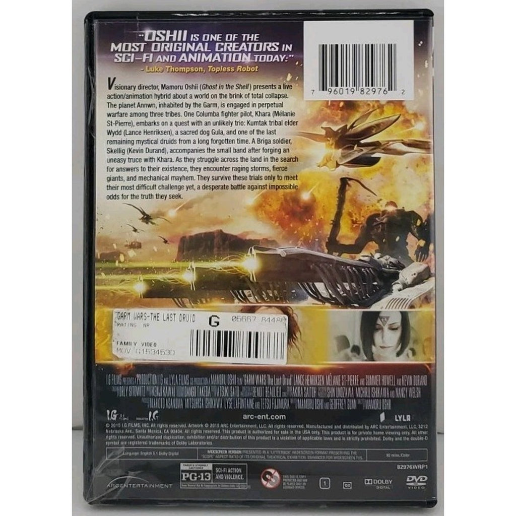 Garm Wars: the Last Druid (DVD, 2014)