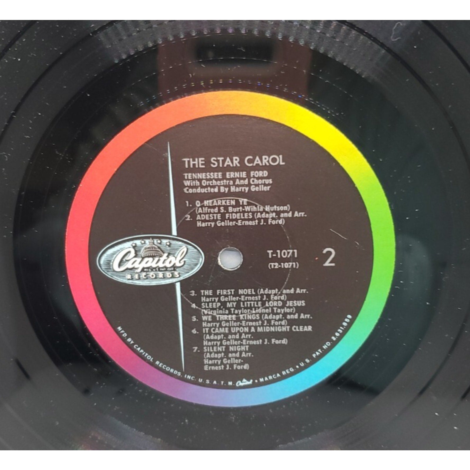 Tennesee Ernie Ford - The Star Carol (Record)