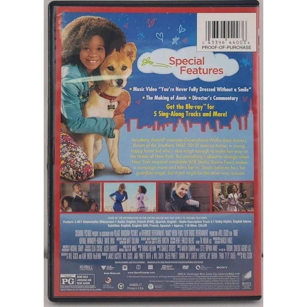 Annie (DVD, 2014)