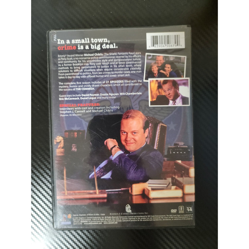 The Commish - The Complete First Season (DVD, 2010, 4-Disc Set) Michael Chiklis