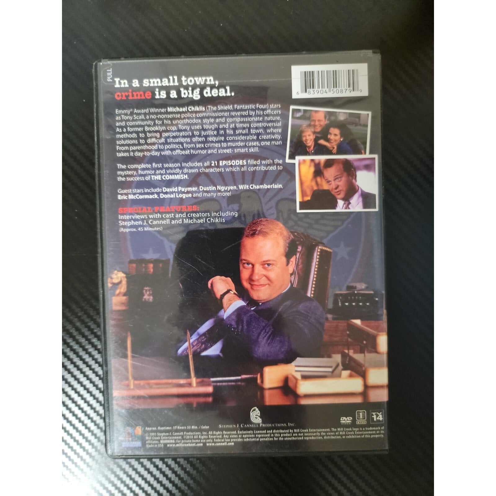 The Commish - The Complete First Season (DVD, 2010, 4-Disc Set) Michael Chiklis