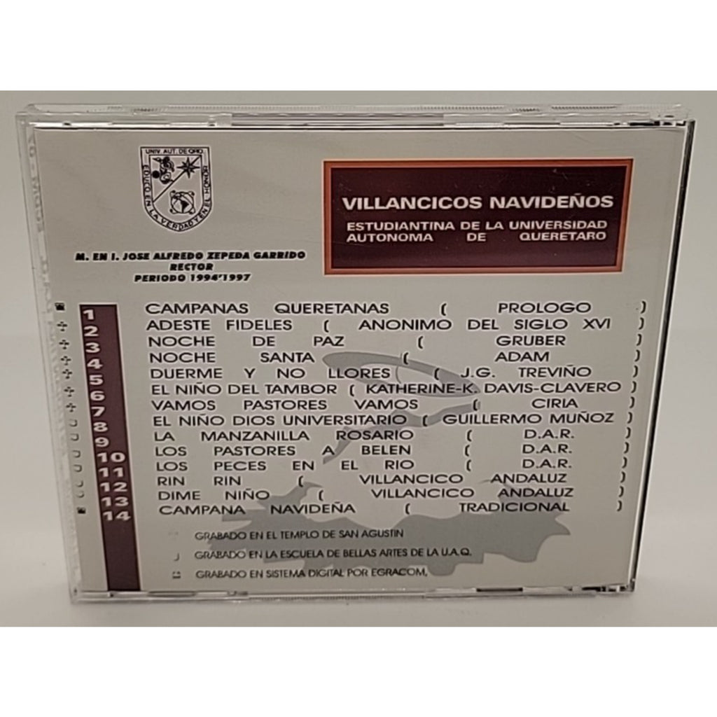 Villancicos Estudiantina U.A.Q. (CD)