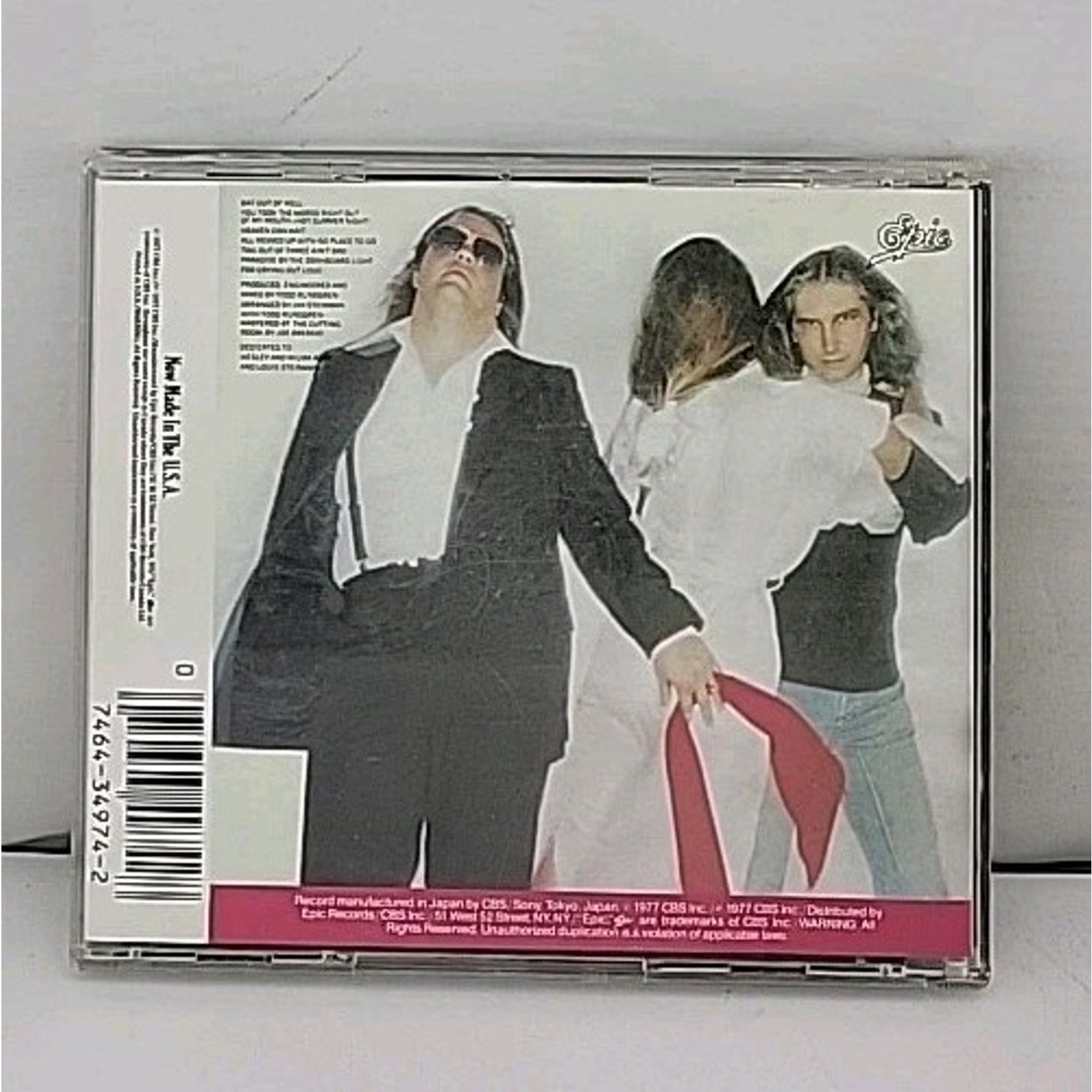 Bat Out of Hell by Meat Loaf (CD, 1990)
