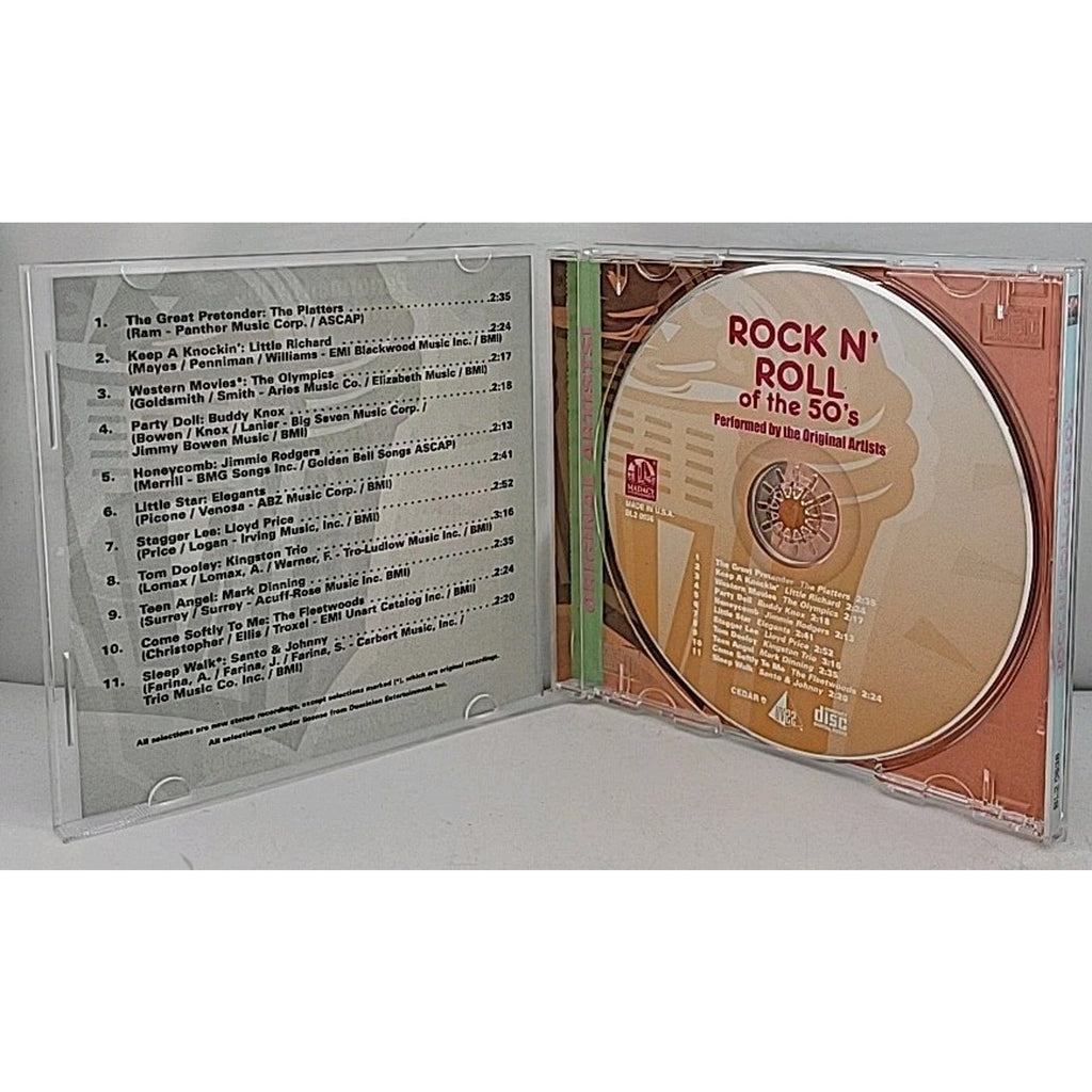 Rock N' Roll Of The 50's CD