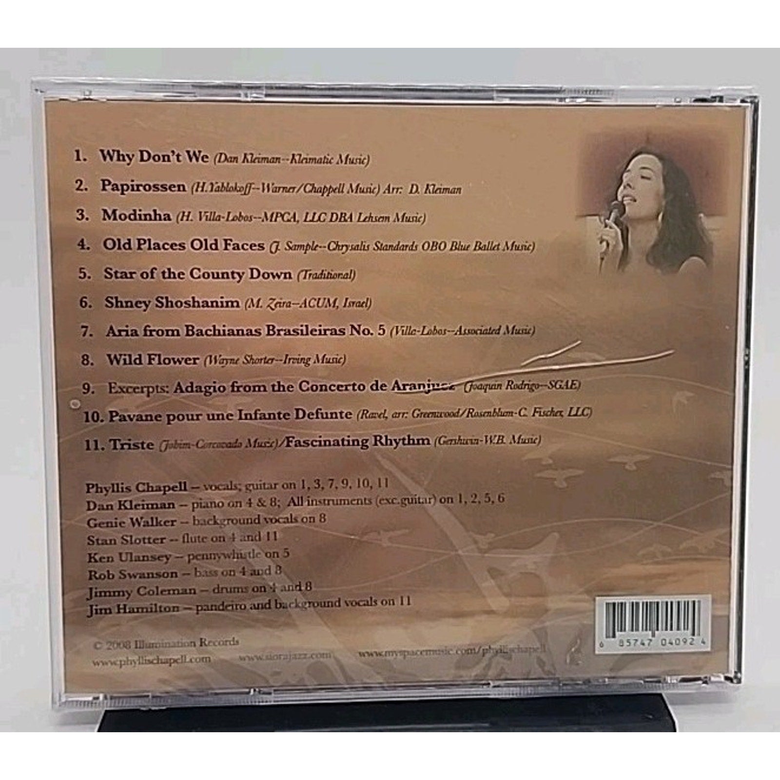 Voice in Flight by Phyllis Chapell (CD, 2008) *Brand New*