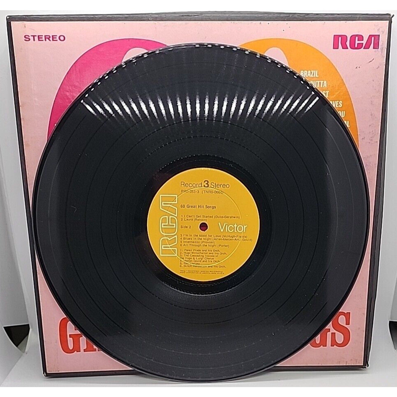 RCA Stereo - 60 Great Hit Songs Various Artists - PRS-283 (Record)