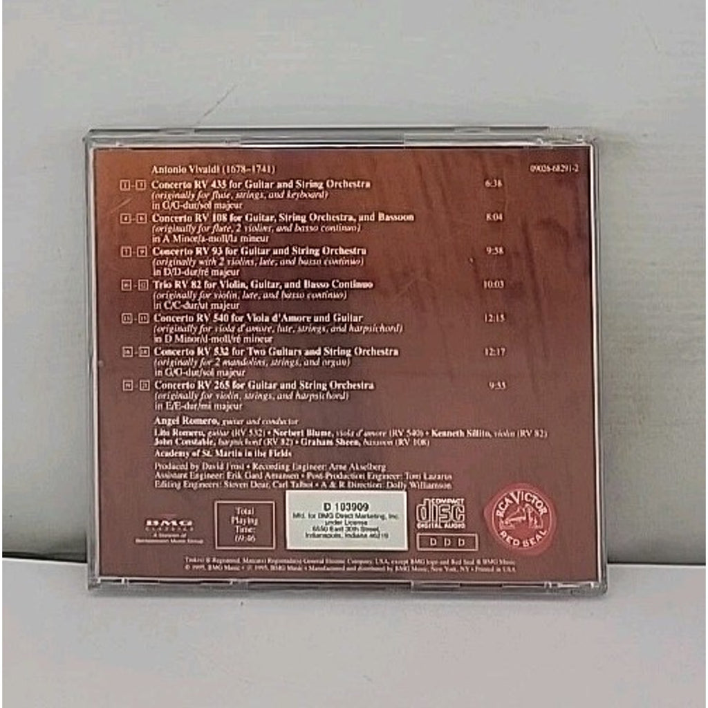 Angel Romero - Vivaldi Concertos [CD]